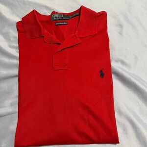 Polo by Ralph Lauren Men's Red Polo Shirt